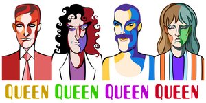 Queen, 2023 (digital) av Neale Osborne