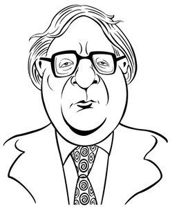 Ray Bradbury, 2019 (digital) av Neale Osborne