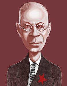 Sergey Prokofiev, 2023 (digital) av Neale Osborne
