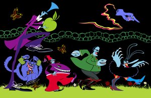 The Blue Meanies, 2023 (digital) av Neale Osborne