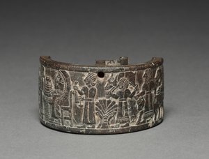 Bankettpyxis, 800–750 f.Kr. (steatitt) av Neo Hittite