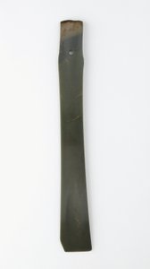 Gaffelmeisel (zhang) Qijia-kultur (jade (nefritt))
