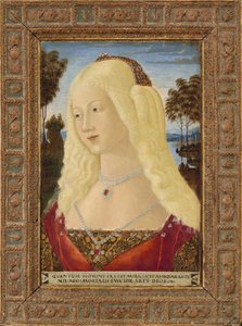 Portrett av en dame, ca. 1485. av Neroccio de Landi