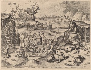 Sankt Anthonys fristelse av Netherlandish 16th Century after Hieronymus Bosch, Hieronymus Cock
