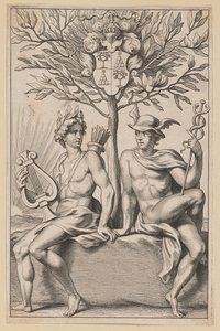 Tittelside for Philomathi Musae Juveniles av Netherlandish 17th Century after Sir Peter Paul Rubens