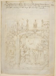 Bomull Julius E. IV, art. 6, 'Beauchamp Pageants', ca. 1483 (blekk på vellum) av Netherlandish School