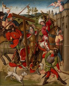 Keiser Heraclius nektet innreise til Jerusalem av Netherlandish School