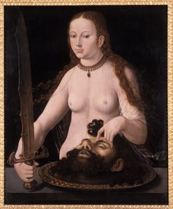 Judith med hodet til Holofernes, 1530 av Netherlandish School