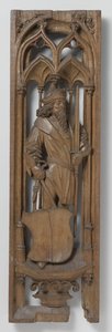 Panel fra en orgelkasse, ca. 1510-20 av Netherlandish School