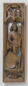 Panel fra en orgelkasse, ca. 1510-20 av Netherlandish School