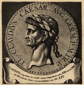 Portrett av den romerske keiseren Claudius. av Netherlandish School