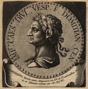 Portrett av den romerske keiseren Domitian. av Netherlandish School