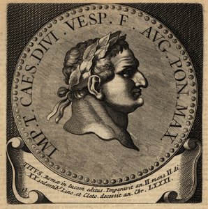 Portrett av den romerske keiseren Titus. av Netherlandish School