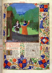 Roy 14 E VI f.110 Forfatterforedrag til en gartner i en frukthage, fra 