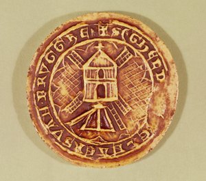 Segl for Brugge Guild of Millers, 1407 av Netherlandish School