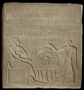 Stela of Imeny (kalkstein)