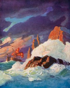 Stormen på Firth of Clyde av Newell Convers Wyeth
