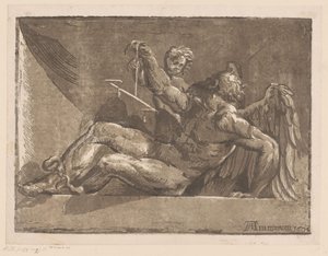 Saturn av Niccolò Vicentino (attributed to)