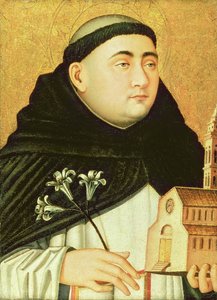Byste av Saint Dominic, ca. 1455 av Niccolo Antonio Colantonio
