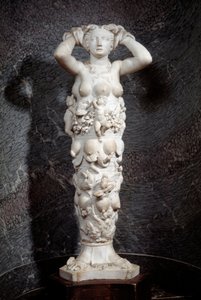 Allegori av naturen. Marmorskulptur av Niccolo Tribolo (1500-1550) av Niccolo Tribolo