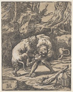 Hercules and the Nemean Lion, 1540-50., 1540-50.