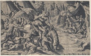 Flukten til Cloelia, 1540-50., 1540-50.