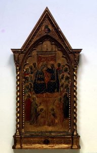 The Coronation of the Virgin (tempera på panel) av Niccolo di Tommaso
