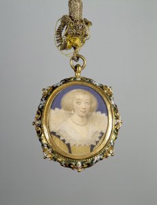 En dame fra dronning Elizabeths hoff