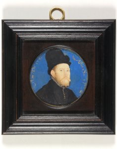 Oliver St John av Nicholas Hilliard