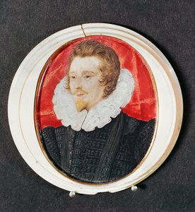 Portrett av en herre med skjegg og ruff, ca. 1590