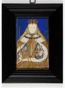 Dronning Elizabeth I (emalje)