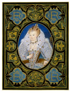 Dronning Elizabeth I, 1500-tallet, 1896. av Nicholas Hilliard