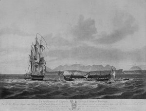 A Three Days Chase and Capture, c1809 av Nicholas Pocock
