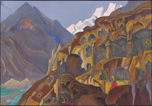 Hellige huler, 1932 av Nicholas Roerich