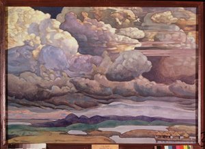 Himmellandskap av Nicholas Roerich