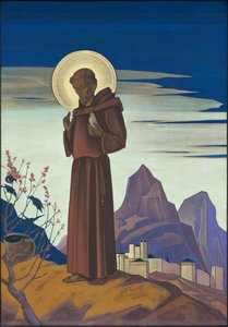 St. Francis, 1932 av Nicholas Roerich