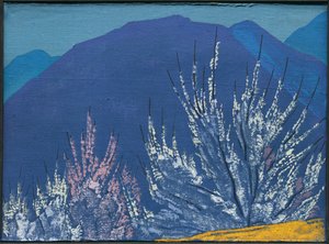 Studie for maleriet "Krishna", 1933 av Nicholas Roerich
