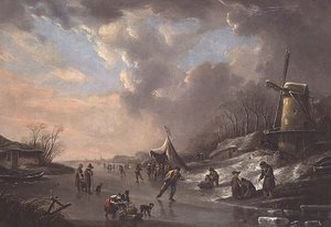 Vinterlandskap av Nicholas Rosenboom