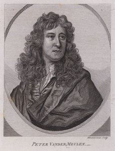 Pieter van der Meulen av Nicholas de (after) Largilliere