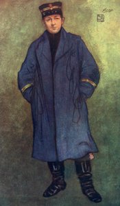 Norge: Norsk kaptein (farge litho) av Nico Jungman