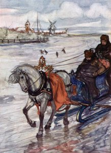 The Arresleede (farge litho) av Nico Jungman