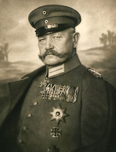 Portrett av Paul von Hindenburg
