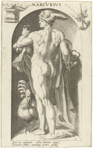 Merkur Marcvrivs (tittel på objekt) Ancient Gods (serietittel) av Nicolaas Braeu