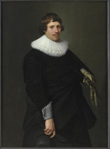 Portrett av en mann av Nicolaes Eliasz. Pickenoy