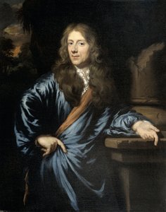 Portrett av Willem Pottey, advokat og regnskapsfører for Flushing av Nicolaes Maes