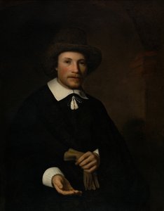 Portrett av en mann av Nicolaes Maes