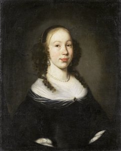 Portrett av en ung kvinne av Nicolaes Maes