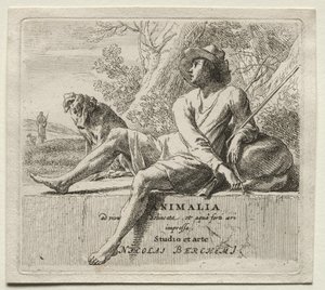Nicolaes Berchem the Elder Shepherding-serien. av Nicolaes Pietersz. Berchem