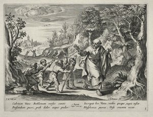 Historien om Elisja, 1643. av Nicolaes Rijckmans