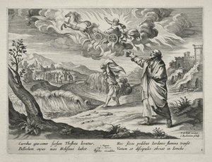 Historien om Elisja, 1643. av Nicolaes Rijckmans